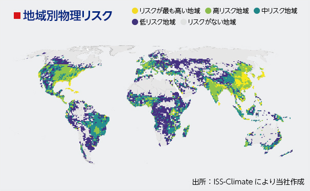 地域別物理リスク