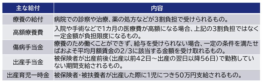 (1) 健康保険