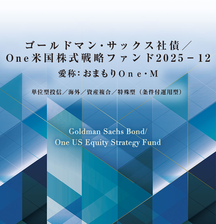 ゴールドマン・サックス社債／ Ｏｎｅ米国株式戦略ファンド ２０２５－１２