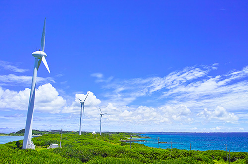 風力発電（イメージ）