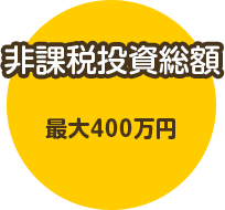 非課税投資総額 最大400万円