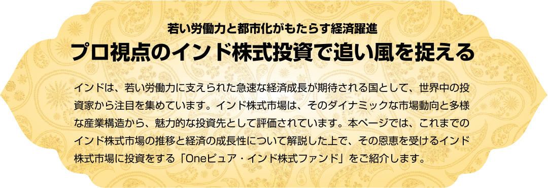 プロ視点のインド株式投資で追い風を捉える