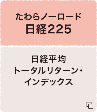 たわらノーロード 日経225 日経平均株価（日経２２５） 追加型投信/国内/株式 （インデックス型）